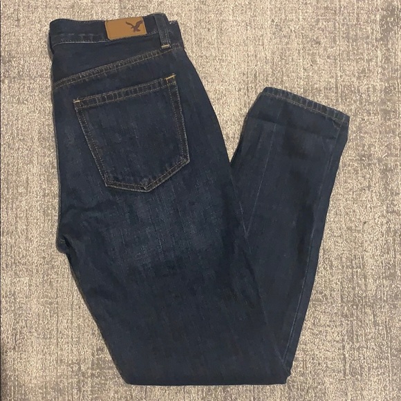 Dark wash boyfriend jean - Picture 1 of 5